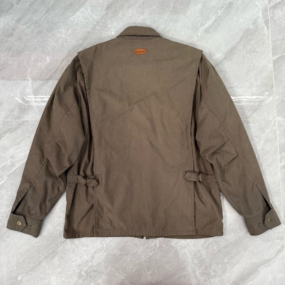 Men’s Vintage Browning Reactar Mesh Lined Shooting Jacket Double Zipper Small - Picture 12 of 17